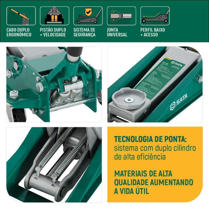 Heavy Duty Service Jack 2.5T - SATA
