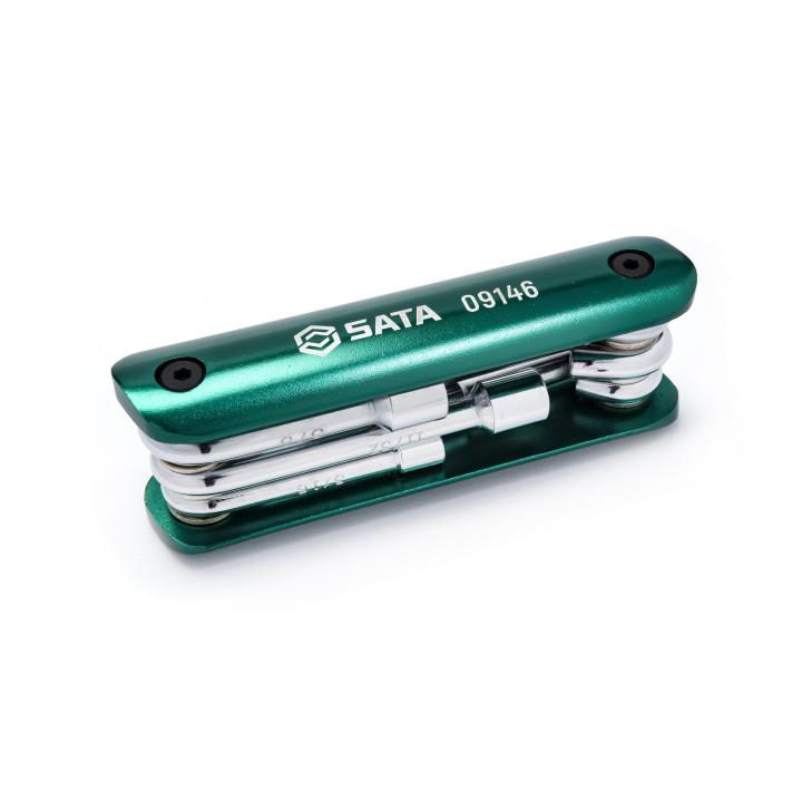 Image of 6 Pc. Folding Nutdriver Set SAE - SATA