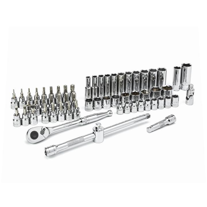 TTA セット 3/8 in. Drive SAE Impact Swivel Socket Set, 7 Piece