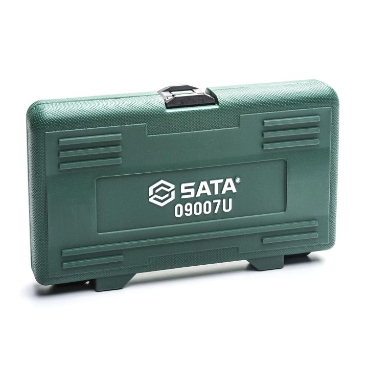 Image of 43 Pc. 1/4" Drive 6 Point SAE/Metric Standard & Deep Length Socket Set - SATA