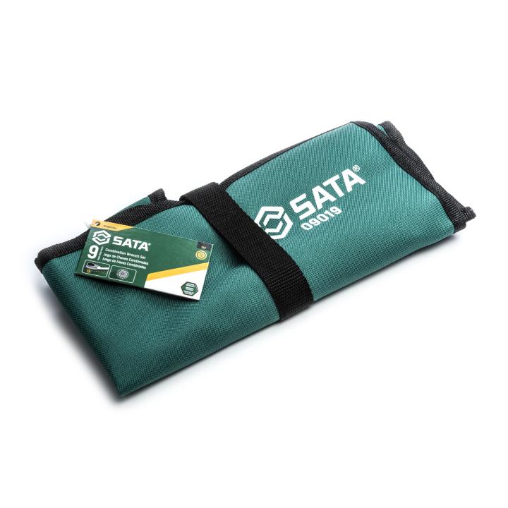 Image of 9 Pc. 12 Point SAE Combination Wrench Set - SATA