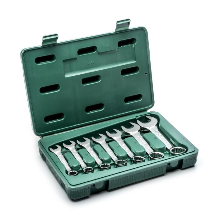 Image of 7 Pc. Metric Stubby Wrench Set - SATA
