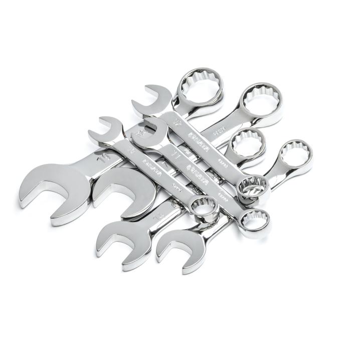 Image of 7 Pc. Metric Stubby Wrench Set - SATA