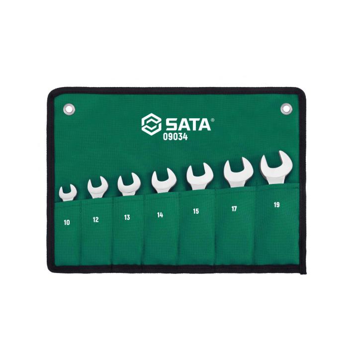 Metric Stubby Combination Ratcheting Wrench Set, 7 Pc. Metric Stubby Combination Ratcheting Wrench Set, 7 Pc.