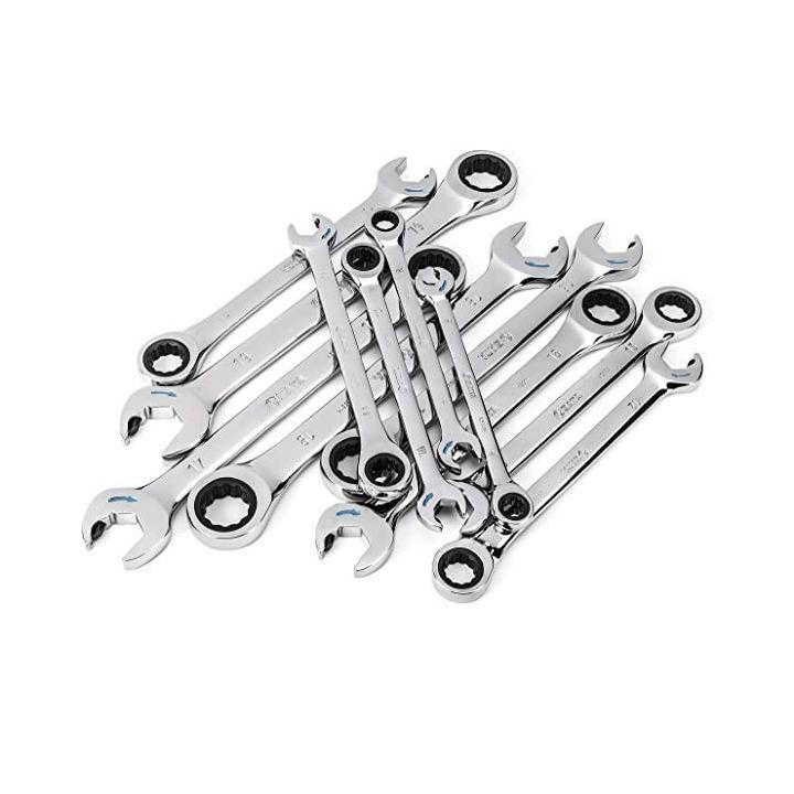 12 Pc. Metric Double Ratcheting Wrench Set - SATA 12 Pc. Metric Double Ratcheting Wrench Set - SATA