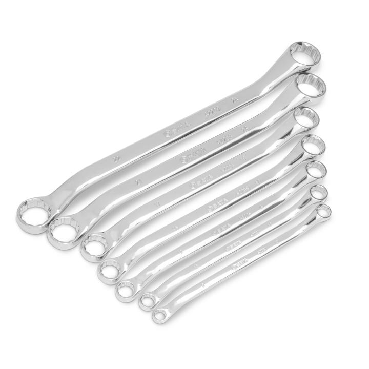 7 Pc. Metric Double Box End Wrench Set SATA