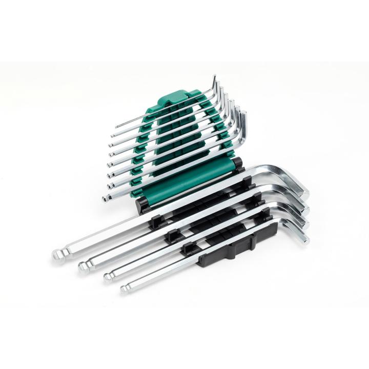 【特別セール品】 12 Pc. SATA - Set Key Hex Point Ball Long SAE コーヒーメーカー・エスプレッソマシン