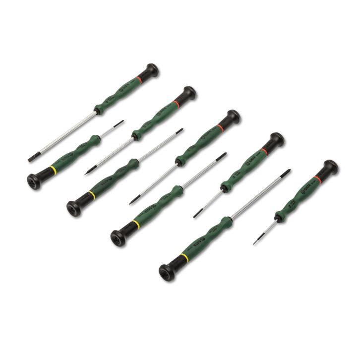 Image of 9 Pc. Combination Precision Screwdriver Set - SATA