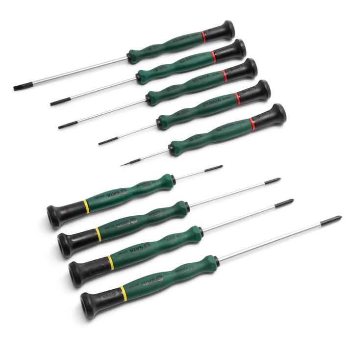 Image of 9 Pc. Combination Precision Screwdriver Set - SATA
