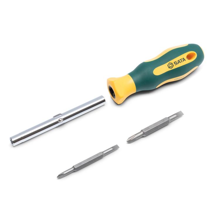 6-in-1 Interchangeable Screwdriver Set - SATA
