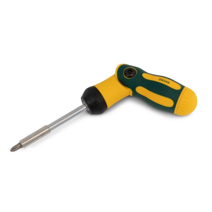 Image of 7 Pc. Folding Ratcheting Screwdriver Set - SATA