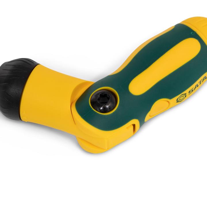 Image of 7 Pc. Folding Ratcheting Screwdriver Set - SATA