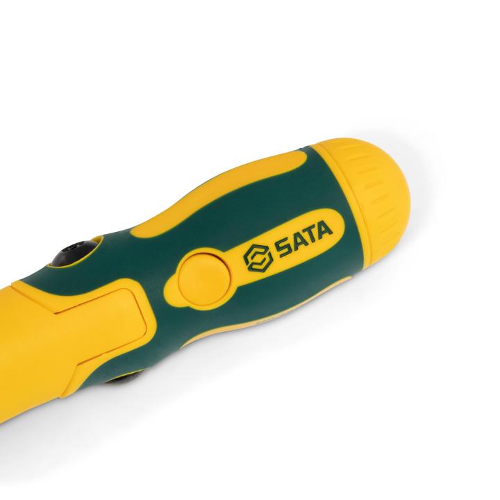 Image of 7 Pc. Folding Ratcheting Screwdriver Set - SATA