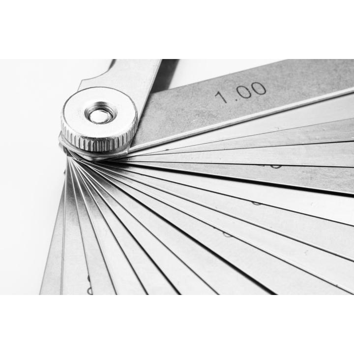 Image of 16 Pc. Feeler Gauge Set 0.05-1.00mm - SATA