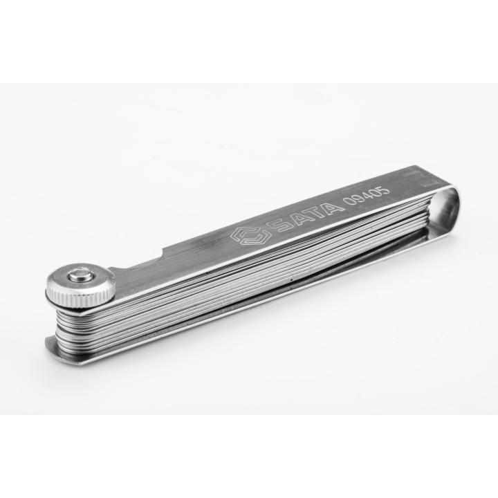 Image of 23 Pc. Feeler Gauge Set 0.02-1.00mm - SATA