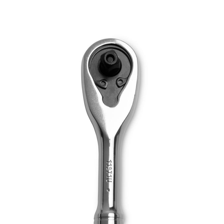 Image of 1/4" Drive 72-Tooth Quick Release Polished Handle Ratchet - SATA
