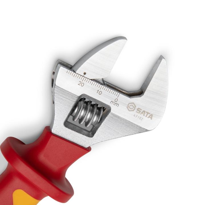 Image of VDE Insulated Adjustable Wrenches AMAZON - SATA