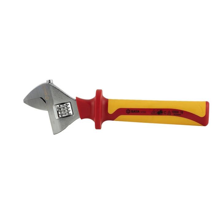 Image of VDE Insulated Adjustable Wrenches AMAZON - SATA