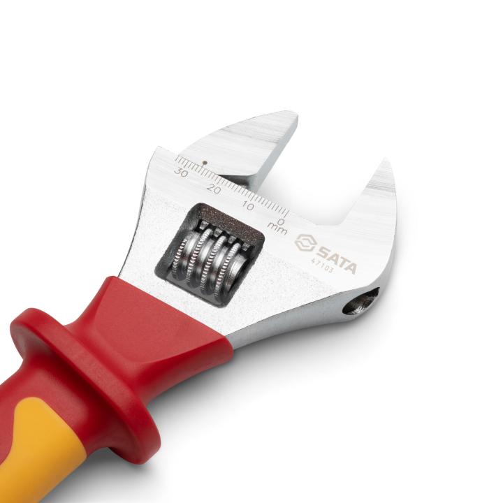 Image of VDE Insulated Adjustable Wrenches AMAZON - SATA