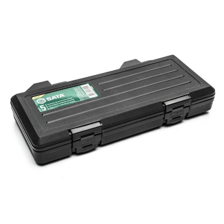 Image of 5 Pc. 3/8" Drive Medium Ratcheting Tap and Die Set with T-Handle - SATA