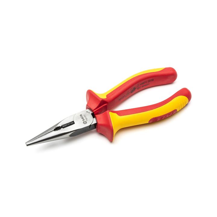 Image of VDE Insulated Long Nose Pliers - SATA