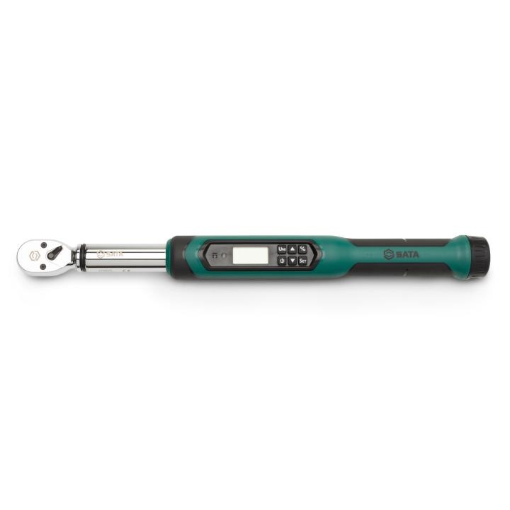 Digital torque store wrench with degrees