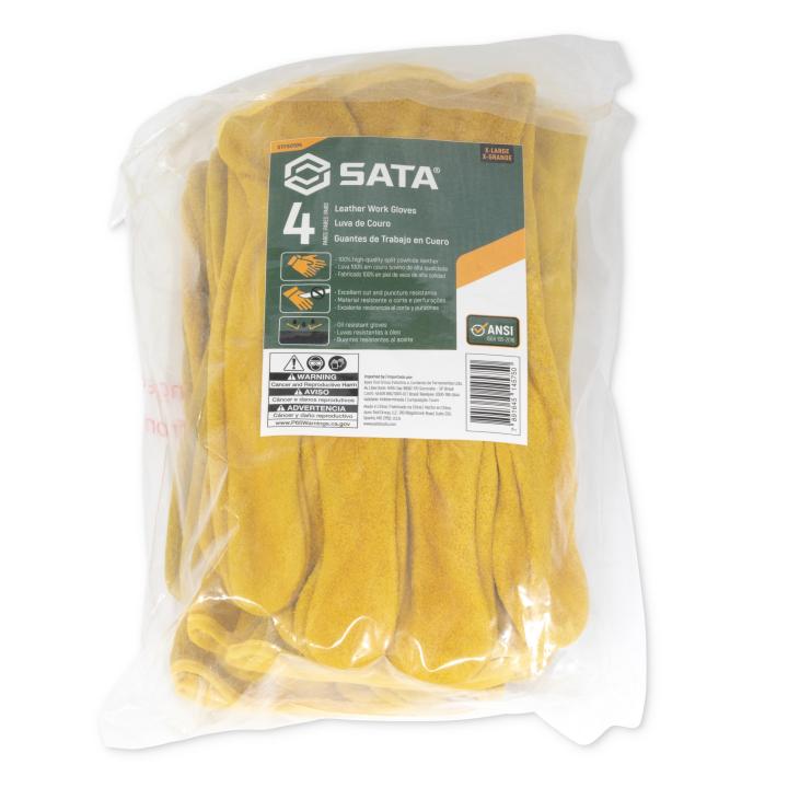 Image of Leather Work Gloves - SATA