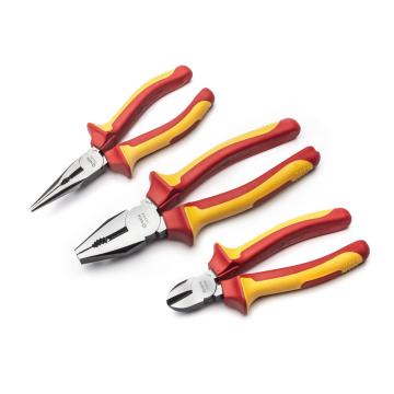 Image of 3 Pc. VDE Insulated Mixed Plier Set - SATA
