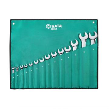 Image of 14 Pc. 12 Point Metric Combination Wrench Set - SATA