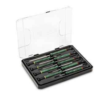 Image of 9 Pc. Combination Precision Screwdriver Set - SATA
