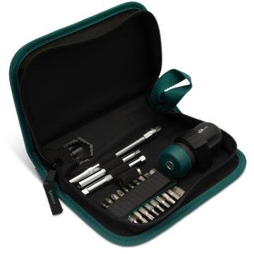 Image of 25 Pc. Ratcheting Stubby Screwdriver Set - SATA